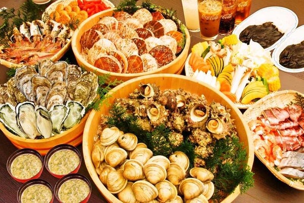 【東京都内発※町田を除く】 牡蠣にホタテにサザエ! 贅沢!まんぷく!伊豆海鮮浜焼き食べ放題& 2025.04.25OPEN!大地を感じる大涌谷「ちきゅうの谷」 日帰り1